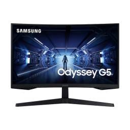 Samsung LC27G55TQWLXZS - LED-backlit LCD monitor - Curved Screen - 27" - 2560 x 1440 - IPS - HDMI - Black
