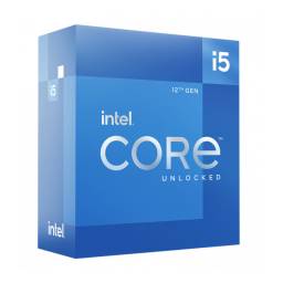 Intel Core i5 12400 - 2.5 GHz - 6 núcleos - 12 hilos - 18 MB caché - LGA1700 Socket - Caja