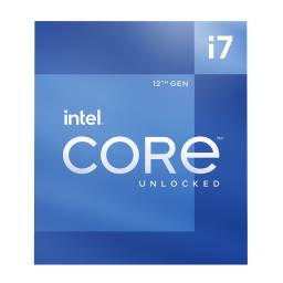 Intel Core i7 12700KF - 3.6 GHz - 12 núcleos - 20 hilos - 25 MB caché - LGA1700 Socket - Caja (sin refrigerante)