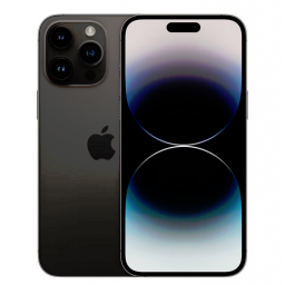 Apple iPhone 14 Pro Max - Smartphone - iOS - Space black - Touch - 256GB MQ9U3BEA