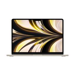 Apple MacBook Air - Notebook - 13.6 - Apple M2 NA - 8 GB - 256 GB SSD - Apple macOS Monterey - Starlight - MLY13EA