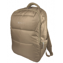 Klip Xtreme - Notebook carrying backpack - 15.6 - 1200D Nylon - Khaki - Two Compartments