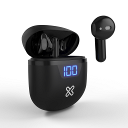 Klip Xtreme - KTE-006BK - True wireless earphones - Para Home audio / Para Portable electronics / Para Tablet / Para Cel