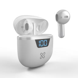 Klip Xtreme - KTE-006WH - True wireless earphones - Para Home audio / Para Portable electronics / Para Tablet / Para Cel