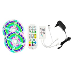 KIT TIRA LED RGB+IC 10M IRWIFI TUYA SMART  INTEXT