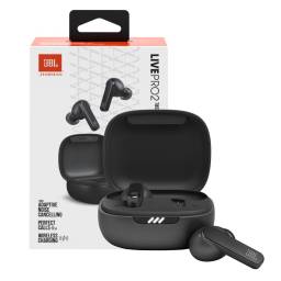 JBL LIVE PRO 2 - Auriculares inalmbricos con micro - auriculares de odo - Bluetooth - cancelacin de sonido activo - n