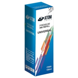 REFILL TINTA UNIVERSAL 100ML CYAN COMPATIBLE
