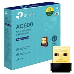 ADAPTADOR WIFI USB TP-LINK ARCHER T2U NANO - AC600 - WIFI 5