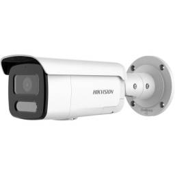 Hikvision - Network surveillance camera - 2 MP AcuSense Strobe Light/Aud