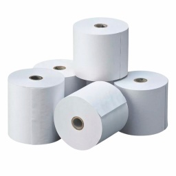 PACK 5 ROLLOS TERMICOS 80MM X 80MM (TICKETEADORAS)