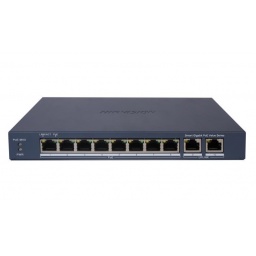 SWITCH ETHERNET HIKVISION 10 PORTS 8 POE GIGABIT SMART - DS-3E1510P-EIM
