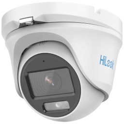 CAMARA HILOOK 2MP TURRET EXTERIOR - COLORVU - METAL - C/AUDIO - THC-T129-MS