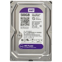 DISCO DURO 500 GB 3.5" SATA WD PURPLE REFURBISHED