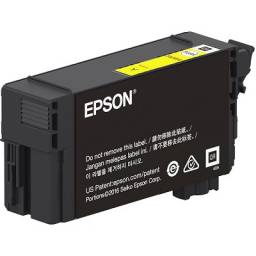 Epson T40W - 50 ml - gran capacidad - amarillo - original - blster con alarmas de RF/acstica - cartucho de tinta - par