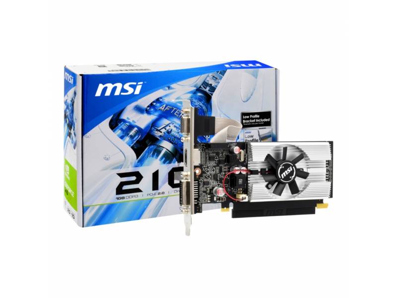 Tarjeta de Video Msi Nvidia GeForce N210 1gb GDDR3